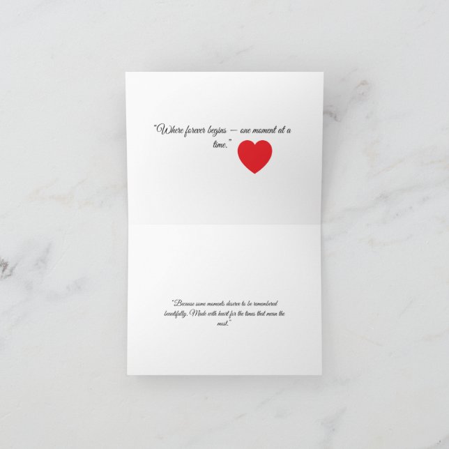 Tarjeta De Agradecimiento Card (Interior)