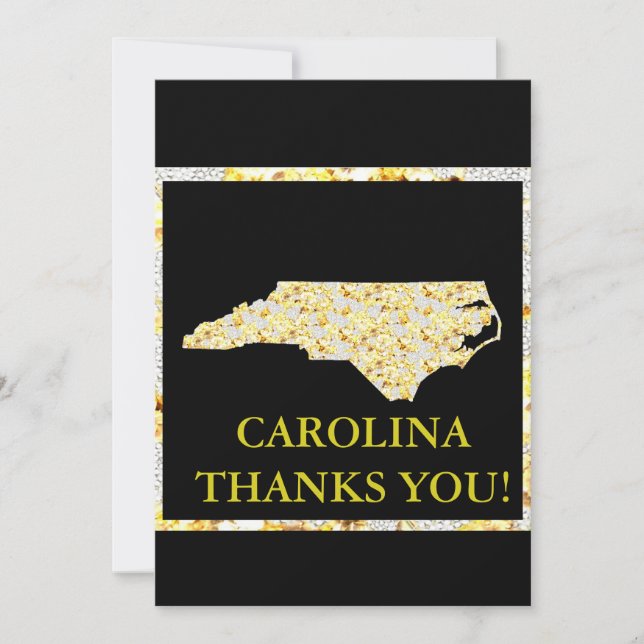 TARJETA DE AGRADECIMIENTO ¡CAROLINA GRACIAS! (Anverso)