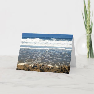 Tarjeta de agradecimiento "Carolina Shores"