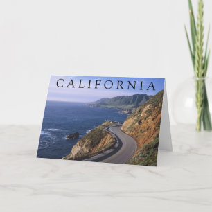 Tarjeta De Agradecimiento Carretera 1   Carmel California   Gracias
