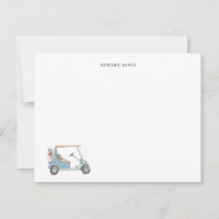 Carro de golf azul acuático, golf personalizado