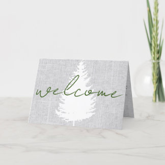 Tarjeta De Agradecimiento Carta de bienvenida de alquiler de vacaciones Tarj