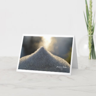 Tarjeta De Agradecimiento Cartas de bienvenida de escenas de invierno