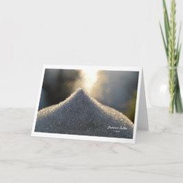 Tarjeta De Agradecimiento Cartas de bienvenida de escenas de invierno