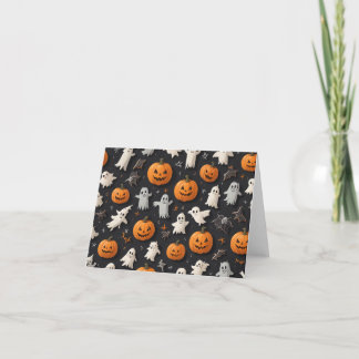 Tarjeta De Agradecimiento Cartas de Halloween