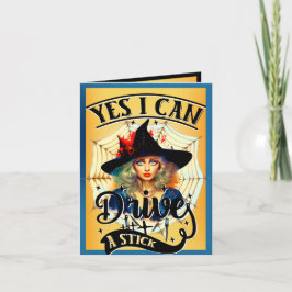 Tarjeta De Agradecimiento Cartas de Halloween retro divertidas