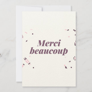 Tarjeta De Agradecimiento carte de remerciement mariage