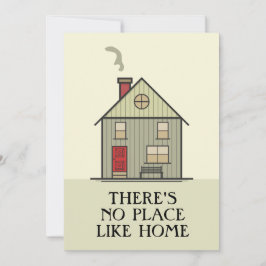 Tarjeta De Agradecimiento Casa de la Cita de No Hay Lugar Como el Hogar