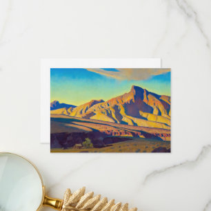 Tarjeta De Agradecimiento Casa de la Rata del Desierto por Maynard Dixon