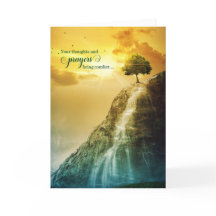 Cascada de condolencias o pésame