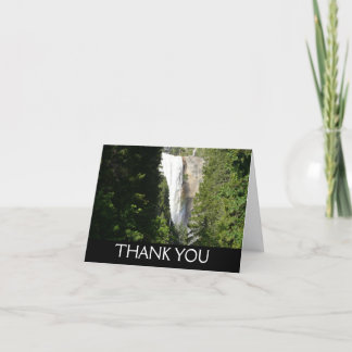 Tarjeta De Agradecimiento Cascada Vernal II en el Parque Nacional Yosemite