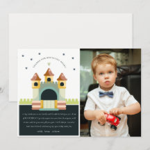 Castillo de Salto de Pastel Cumpleaños de Niños Fo