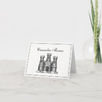 Castillo heráldico vintage Emblem Escudo de armas