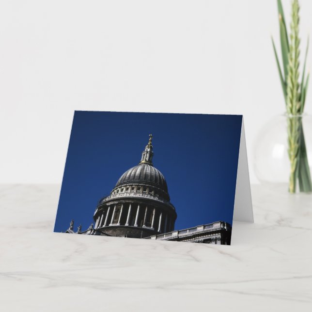 Tarjeta De Agradecimiento Catedral de Londres (Anverso)