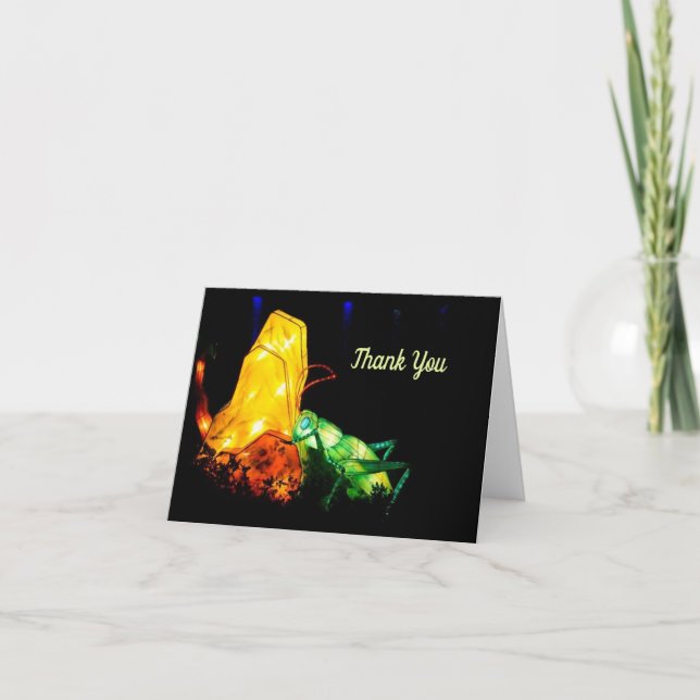 Tarjeta De Agradecimiento Caterpillar Notecard (Anverso)