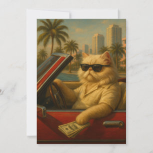 Tarjeta De Agradecimiento Catillac Vibes