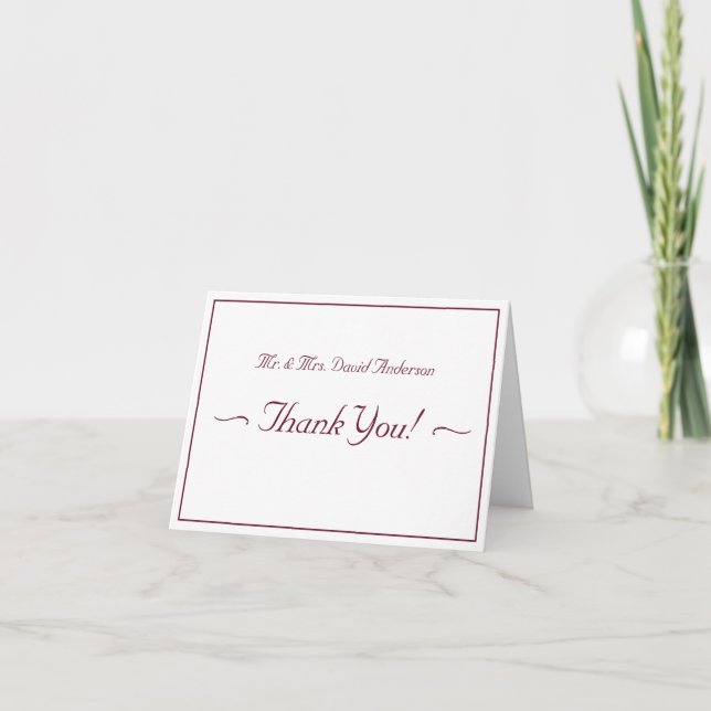 Tarjeta de agradecimiento católica de dos corazone (Anverso)