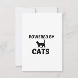TARJETA DE AGRADECIMIENTO CATS POWERED