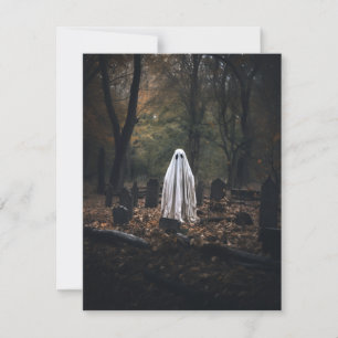 Tarjeta De Agradecimiento Caza fantasma Nº 01