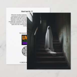 Tarjeta De Agradecimiento Caza fantasma Nº 12
