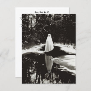 Tarjeta De Agradecimiento Caza fantasma Nº 42