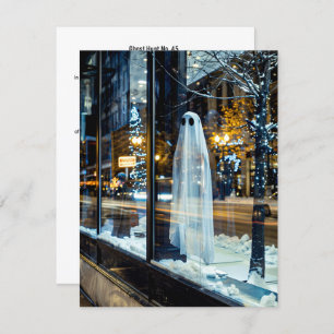 Tarjeta De Agradecimiento Caza fantasma Nº 45