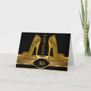 Tarjeta De Agradecimiento Celebración de Cumpleaños de Gracias Leopardo