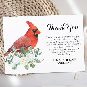 Tarjeta De Agradecimiento Celebración del Cardenal Memorial de la Solidarida