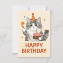 Celebración del cumpleaños de KamKam el gato