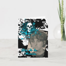 Tarjeta De Agradecimiento celebración del monumento de dia de los muertos