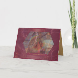 Tarjeta De Agradecimiento Celebrando la Madre África