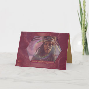 Tarjeta De Agradecimiento Celebrando la Madre África