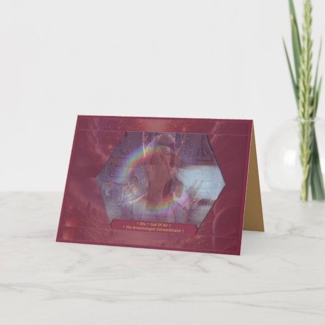 Tarjeta De Agradecimiento Celebrando la Madre África (Anverso)