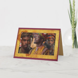 Tarjeta De Agradecimiento Celebrando la Madre África