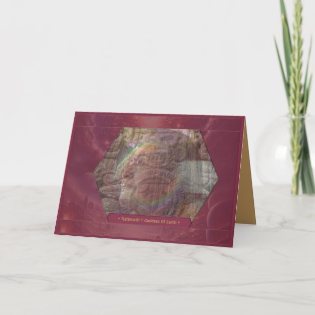 Tarjeta De Agradecimiento Celebrando la Madre África (Anverso)