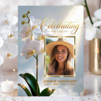 Celebrando la Vida de Oración Gracias Orquídeas