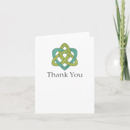 Tarjeta De Agradecimiento Celta Gracias