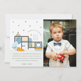 Tarjeta De Agradecimiento Centro de juego suave Jungle Gym Kids Foto Cumplea