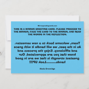 Tarjeta De Agradecimiento CEOFC1046AG - Equipo