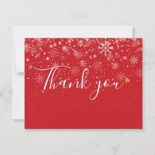 Tarjeta De Agradecimiento Certificado de regalo de Navidad para negocios