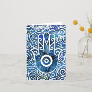 Tarjeta De Agradecimiento Chai Hamsa