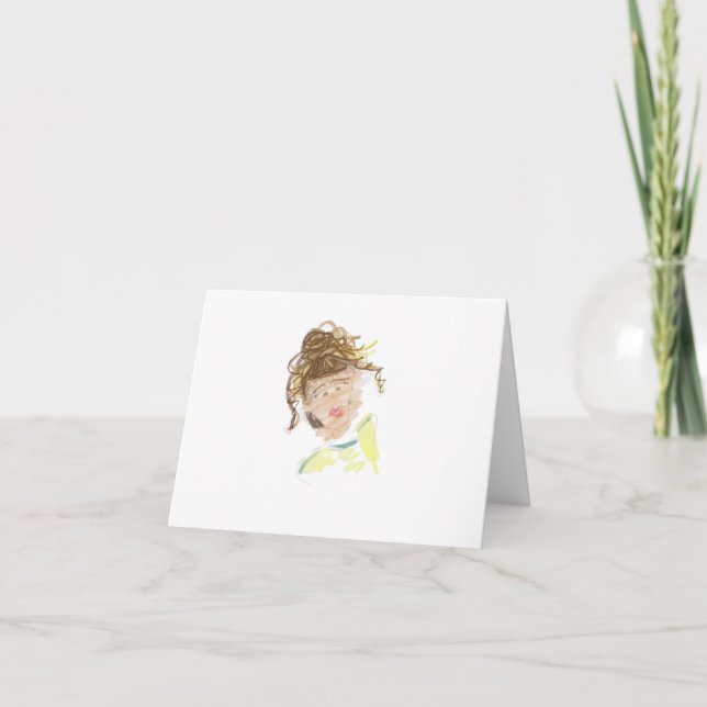 Tarjeta De Agradecimiento Charscards (Anverso)