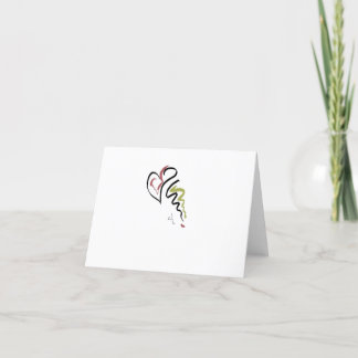 Tarjeta De Agradecimiento Charscards