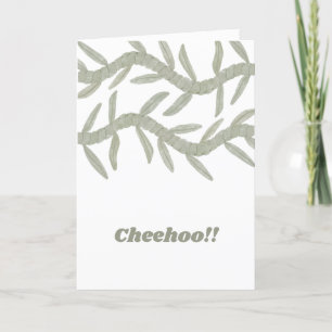 Tarjeta De Agradecimiento Cheehoo