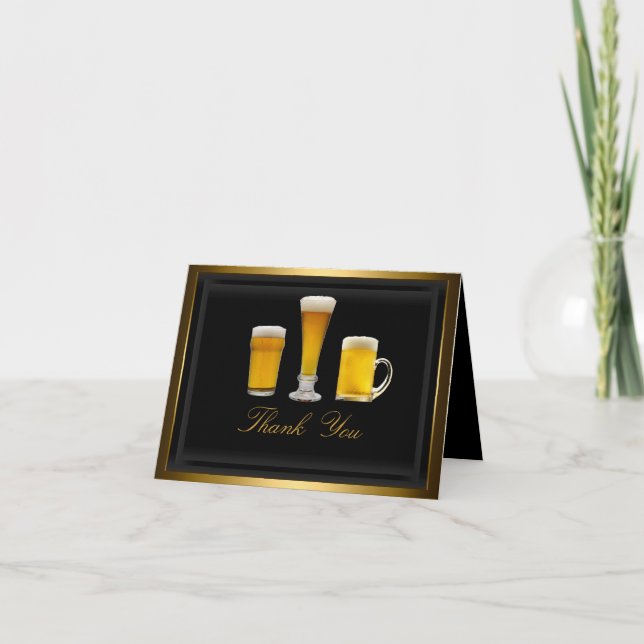 Tarjeta de agradecimiento Cheers (Anverso)