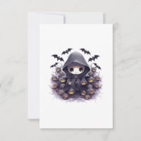 Chibi Grim Reaper Halloween - Adorable Fantasía Os
