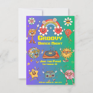 Tarjeta De Agradecimiento Chic Party Invitation – Stylish Celebration Event