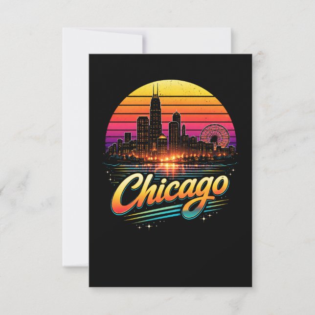 Tarjeta De Agradecimiento Chicago (Anverso)