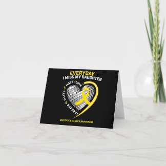 Tarjeta De Agradecimiento Childhood Cancer Awareness Shirts In Memory Of My