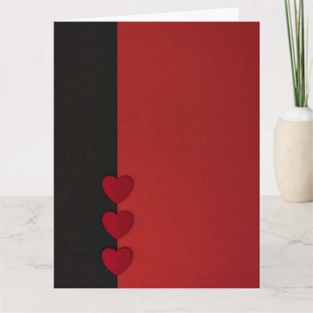 Tarjeta De Agradecimiento Chinese Love Card  (Anverso)